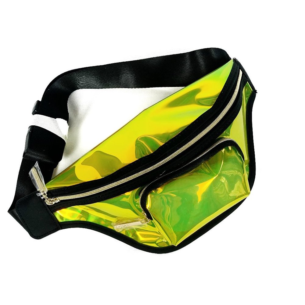 Lancome Yellow Reflective Fun Fanny Pack